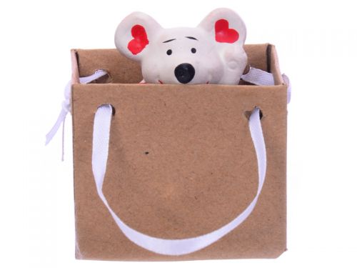 Фігурка декоративна "Мишка" 7см