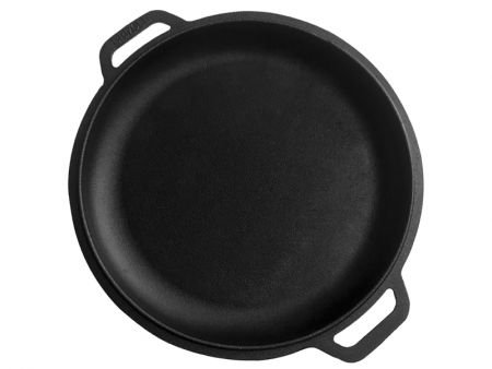 Кришка-сковорода чавунна BRIZOLL діаметром 240 мм