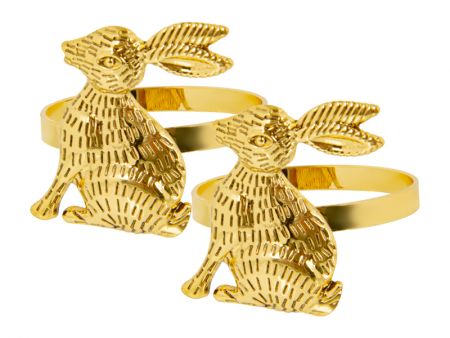 Набір кілець для серветок з 2-х шт 4,5 см діам (метал)