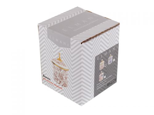 БАНКА ДЛЯ СИПУЧИХ ПРОДУКТІВ "BIRD" ELMANI З КРИШКОЮ 12Х12СМ 1,25Л