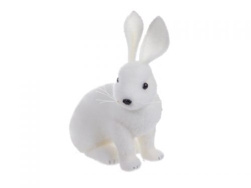 Фігурка Зайчик 29 см білий (пластик)
