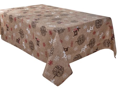 Скатертина водовідштовхувальна FROZEN 140х140см