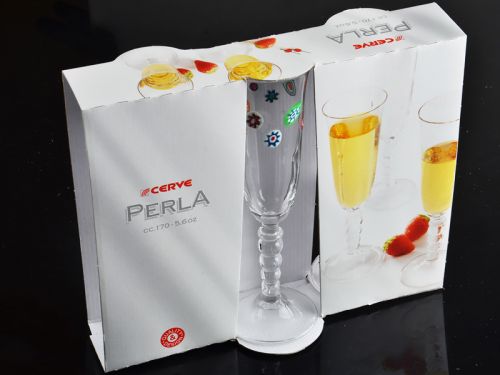 Набір з 3-х келихов д/шамп. "Мурано" 170 мл.