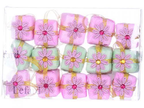 Набiр подарункiв 18шт 4х4 "Розовая перлина"