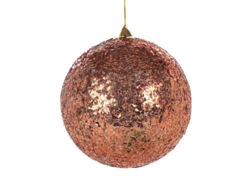 Прикраса декоративна куля бронза 15см