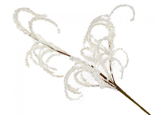 Декоративна прикраса 100 см білий (пластик)