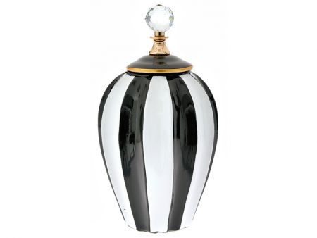 Ваза з кришкою діам17,5x34см