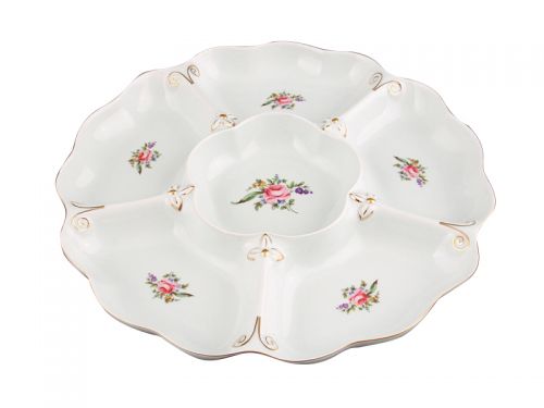 Менажниця "Мейсенський букет" діаметр=35 см