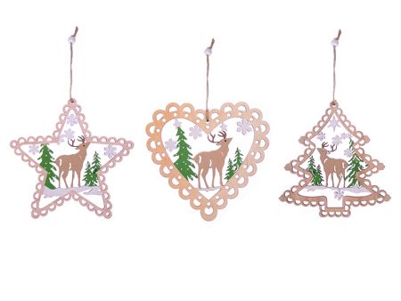 Декоративна прикраса в асортименті 10,5 см