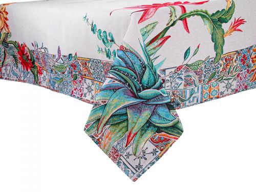 Скатертина гобелен "Bromelia" 100х100см