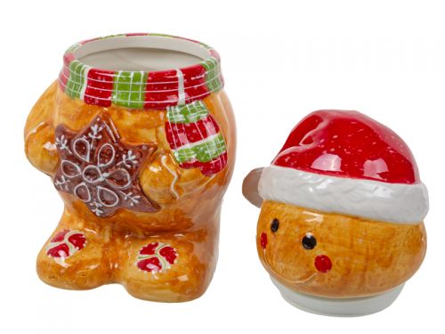Банка для печива "Пряниковий чоловічок" 28х16,2х15 см