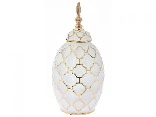 Ваза з кришкою діам 16,5x34,5см