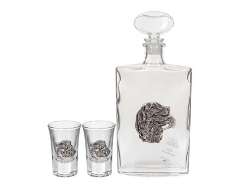 Набір для горілки штоф и 2 чарок Собака