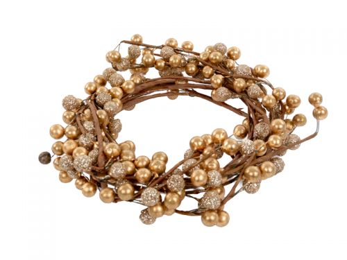 Гілка декоративна 150 см золото (пластик)