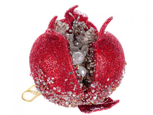 Ялинкова прикраса "Гранат" 10,5 см