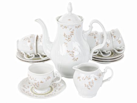СЕРВІЗ КАВОВИЙ 6 ПЕРСОН\14 ПРЕДМЕТІВ ЧЕХІЯ ТМ BERNADOTTE