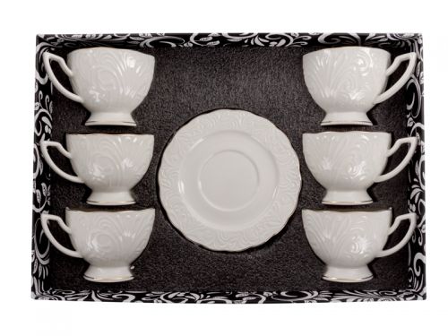 НАБІР ЧАЙНИЙ 12 ПР 220 МЛ із золотом