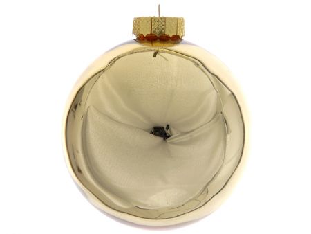 Набір з 6-ти ялинкових куль 8см золото