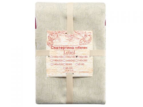 Скатертина гобеленова "Corona Natale" 140x180 см