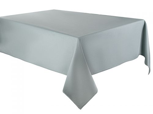Скатертина 160X240см блакитний однотонний