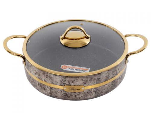 Сотейник Brioni антипригарна "Selection Cream" 26 см, 2,5 л., 3,5 мм товщ.