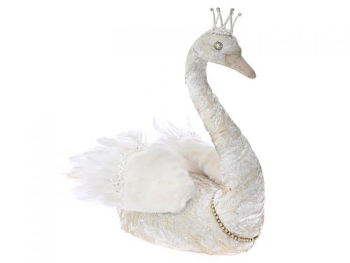 Різдвяний лебідь 41x19x38см