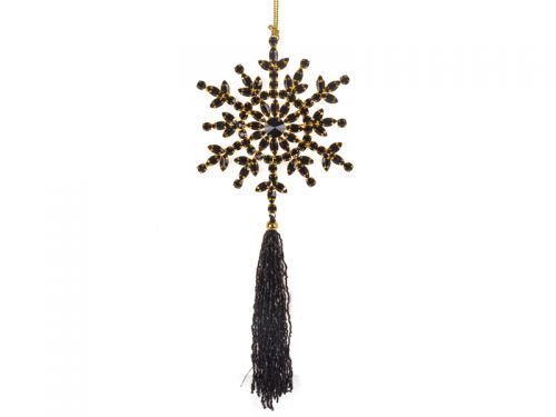 Декоративна прикраса чорний 15 см + 18см