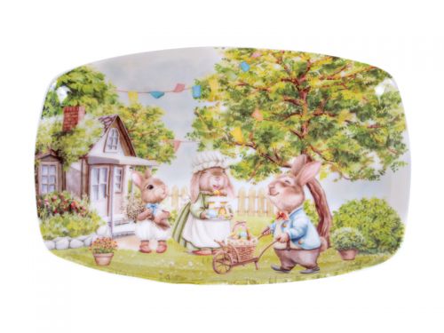 Блюдо "Кроличі Історіі" 30х19 СМ.