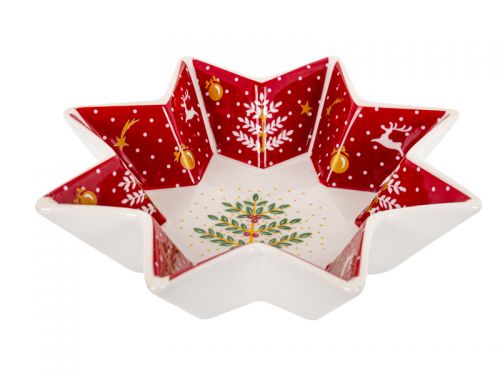 Салатник "Різдвяна колекція" ДІАМ - 16Х4 СМ