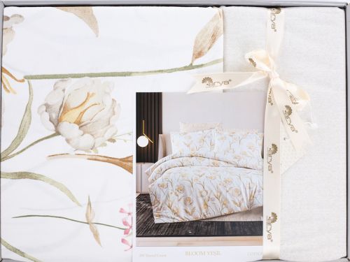 Постільна білизна Ranforce 220x200 см колір Badi Beg