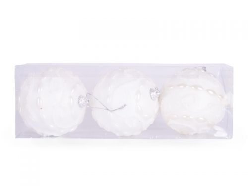 Набір ялинкових кульок 3 шт