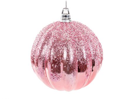 Декоративна прикраса 30 см рожевий (пластик)