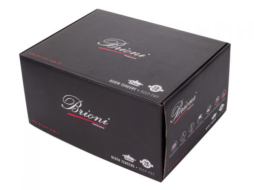 Каструля Brioni антипригарна 18 см, 2,5 л., 3,5 мм товщ.