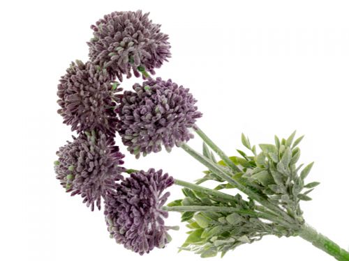 Букет дикого часнику ліловий 30 см (пластик)