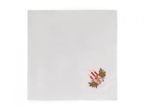 Серветка 40х40 см в асортименті (поліестр)