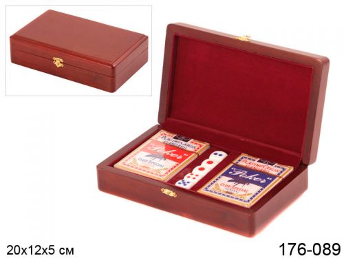 Гра настільна - покер, 20х12х5 см