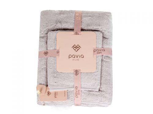 Набір рушників Charm 30х30/50х85/70х140 см бавовна Grey