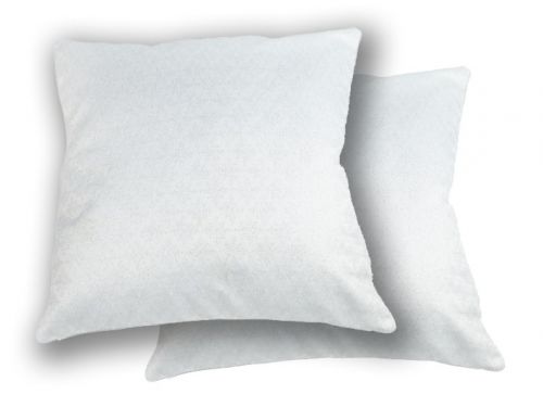 Подушка декоративна з срібним люрексом 