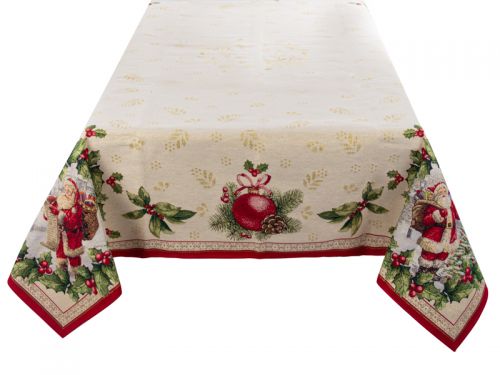 Скатертина гобелен Lazzara lurex 140x300см