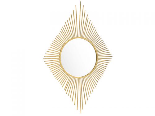 Дзеркало в металевій рамі 63х95см