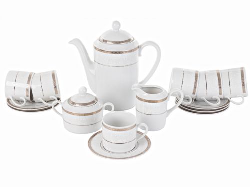 СЕРВІЗ КАВОВИЙ 6 ПЕР\15 ПРЕДМЕТІВ ТМ MZ