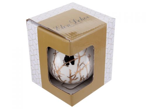 Ялинкова прикраса "Золоти Совушкі" 8,5 СМ