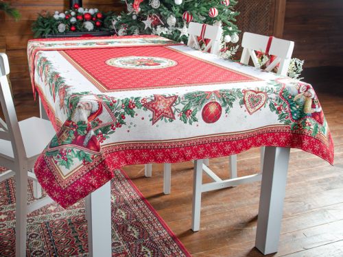 Скатертина гобеленова "NICO" 140x240 см