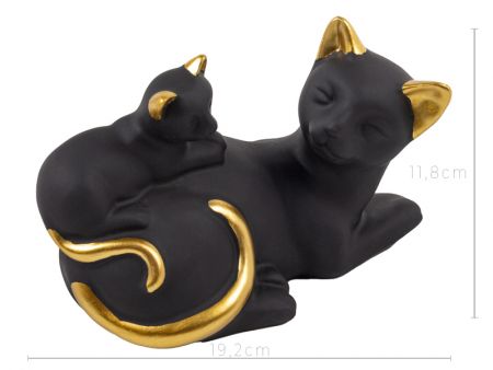 Фігурка декоративна «Мама кішка» 19,2х9,2х11,8 см