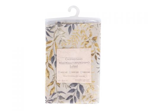 Скатертина водовідштовхувальна "Maracaibo" сірий 140Х140СМ