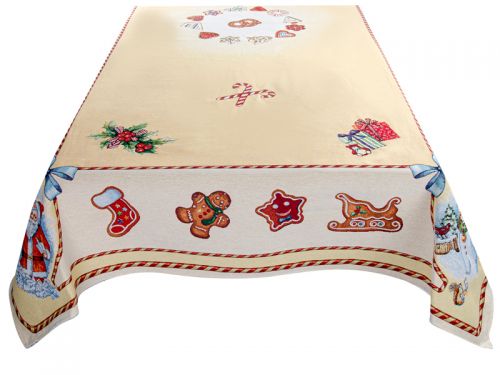 Скатертина гобеленова "BISQUIT" 140х300 см