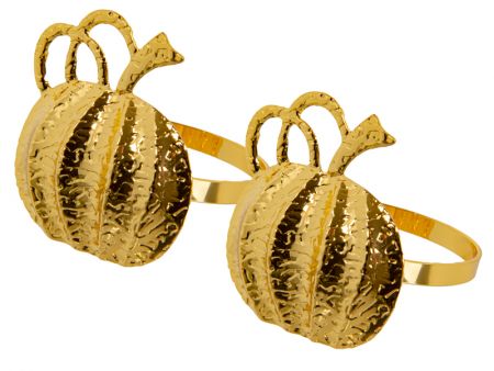 Набір кілець для серветок з 2-х шт 4,5 см діам (метал)