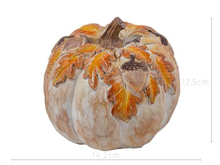 Фігурка декоративна «Гарбуз» 14,2х14,2х12,5 см