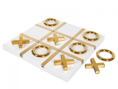 Настільна гра «Хрестики-нулики» 33х33х13 см (МДФ/метал)