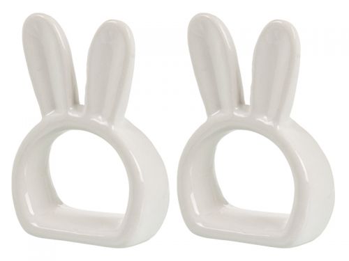 Набір кілець для серветок з 2 шт "Вушка" 8,8х5,5х4,5 см